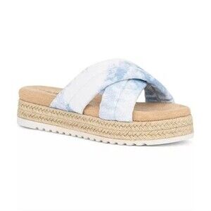 Olivia Miller River Women's Platform Espadrille Sandal size 8